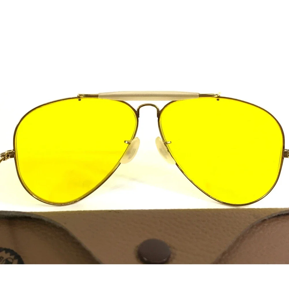 Vintage B&L Ray-Ban Outdoorsman Sunglasses Arista Kalichrome Lenses 1/10 12K GF